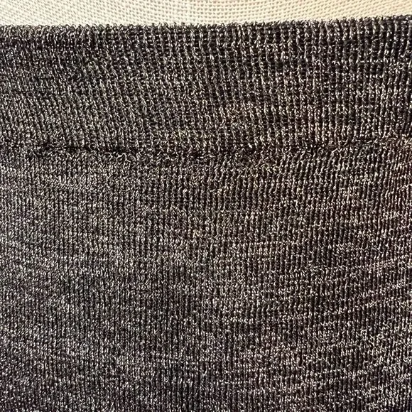 Edit by Nine NWT Elegant Gray Metallic Women's Skirt - Picture 4 of 5
